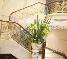 江苏南京铝镁楼梯图片，楼梯扶手，别墅铁艺楼梯