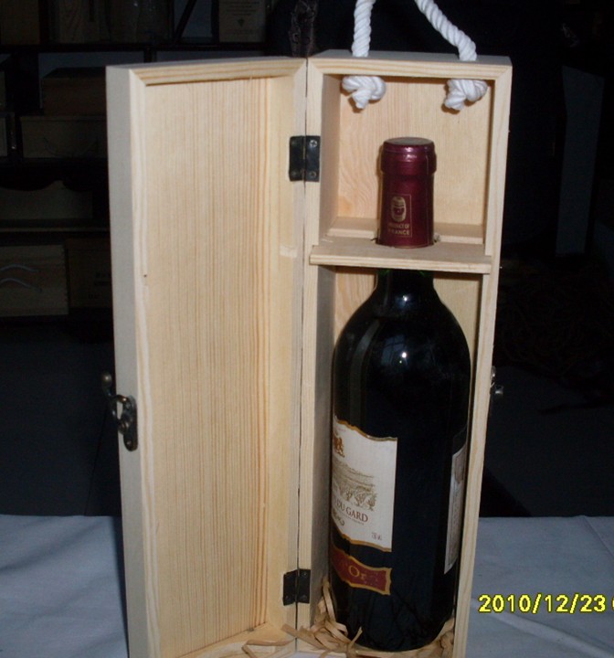 仿红木红酒盒