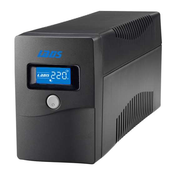 雷迪司UPS不间断电源H1000M稳压1000VA 500W可带双电脑单机30分钟