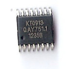 杰理方案开发KT0913杰理收音芯片 音箱IC