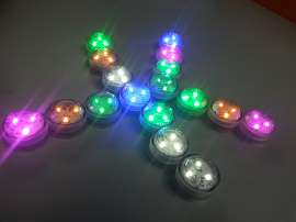 LED钻石小旋钮灯小夜灯电子蜡烛灯圣诞装饰灯