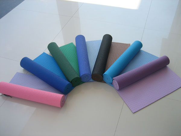 双色瑜珈垫（PVC）