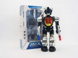 电动大机器人带灯光音乐 电动玩具 电动机器人