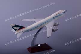 波音B747国泰航空 树脂飞机模型