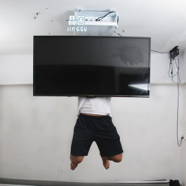 供应32-65寸电视天花吊架 液晶电视机天花翻转器
