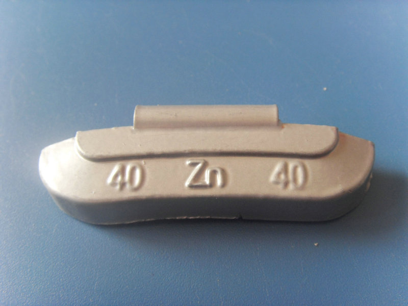 锌质卡钩平衡块（适用于钢轮汽车）