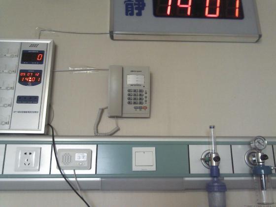 医院病床用铝合金气体设备带