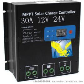 MPPT太阳能控制器自动识别12V 24V30A