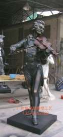 玻璃钢名人雕塑贝多芬音乐人物雕塑音乐题材雕塑