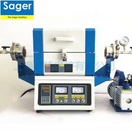上海识捷Sager管式炉 SG-GS系列高温烧结管式炉 真空管式炉真空气氛炉可抽真空可通气管式炉